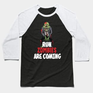 Funny Halloween Zombie Design product Baseball T-Shirt